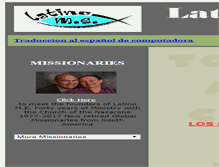 Tablet Screenshot of latino-me.org